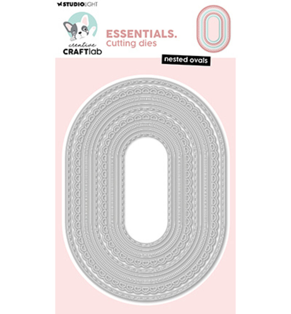 Creative Craftlab Essentials Dies Nested Ovals (CCL-ES-CD1050) Creative Craftlab Essentials Dies Nested Ovals (CCL-ES-CD1050)