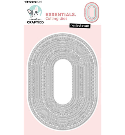 Creative Craftlab Essentials Dies Nested Ovals (CCL-ES-CD1050) Creative Craftlab Essentials Dies Nested Ovals (CCL-ES-CD1050)