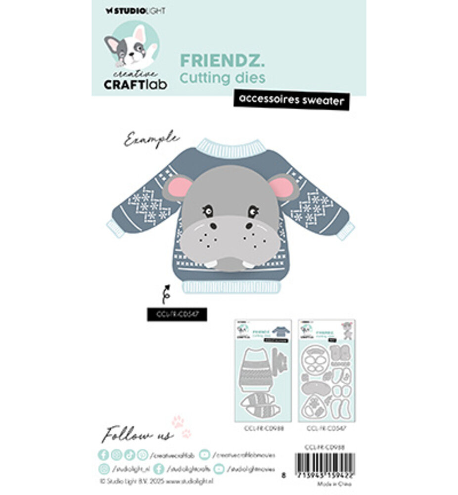Creative Craftlab Friendz Dies Sweater (CCL-FR-CD988)