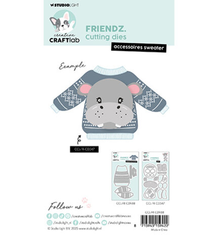 Creative Craftlab Friendz Dies Sweater (CCL-FR-CD988)