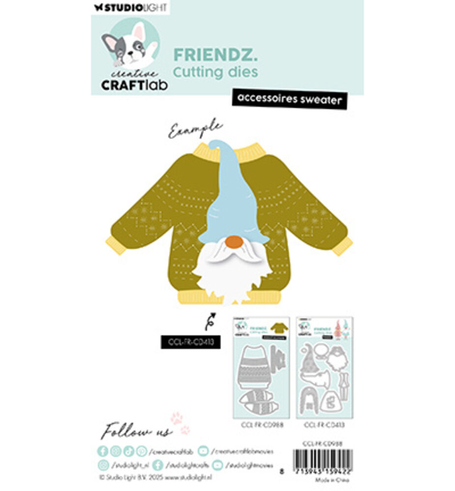 Creative Craftlab Friendz Dies Sweater (CCL-FR-CD988)