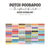 Dutch Doobadoo Dutch Sticker Art Distress Labels Mini (491.200.039)