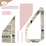 Elizabeth Craft Designs Botanical Blend Dies TN Folder (2279)