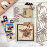 Elizabeth Craft Designs Botanical Blend Dies Page with Large Tab 1 (2280) Elizabeth Craft Designs Botanical Blend Dies Page with Large Tab 1 (2280)
