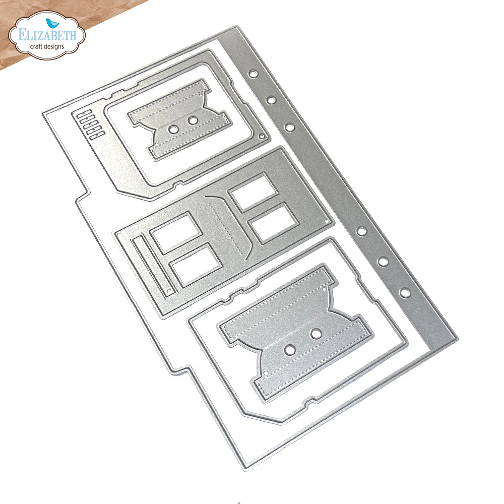 Elizabeth Craft Designs Botanical Blend Dies Page with Large Tab 2 (2281)