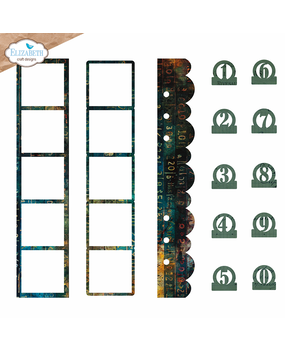 Elizabeth Craft Designs Botanical Blend Dies Photoframe Inlay (2282) Elizabeth Craft Designs Botanical Blend Dies Photoframe Inlay (2282)