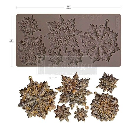 Re-Design Frosted Snowflake Wonders 5x10 Inch Decor Moulds (677404) Re-Design Frosted Snowflake Wonders 5x10 Inch Decor Moulds (677404)