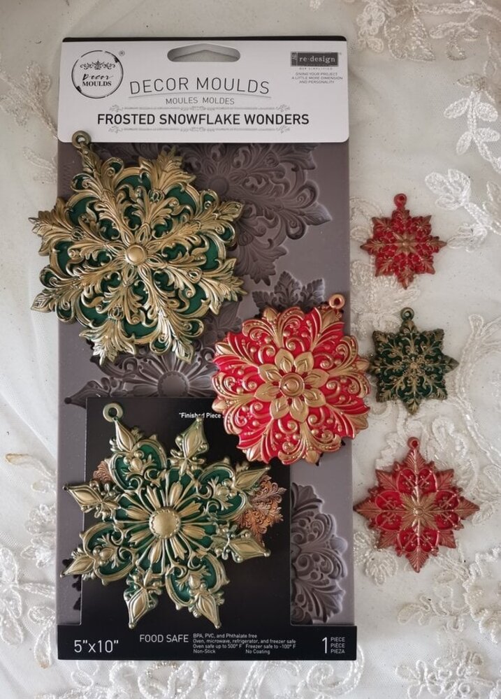 Re-Design Frosted Snowflake Wonders 5x10 Inch Decor Moulds (677404) Re-Design Frosted Snowflake Wonders 5x10 Inch Decor Moulds (677404)