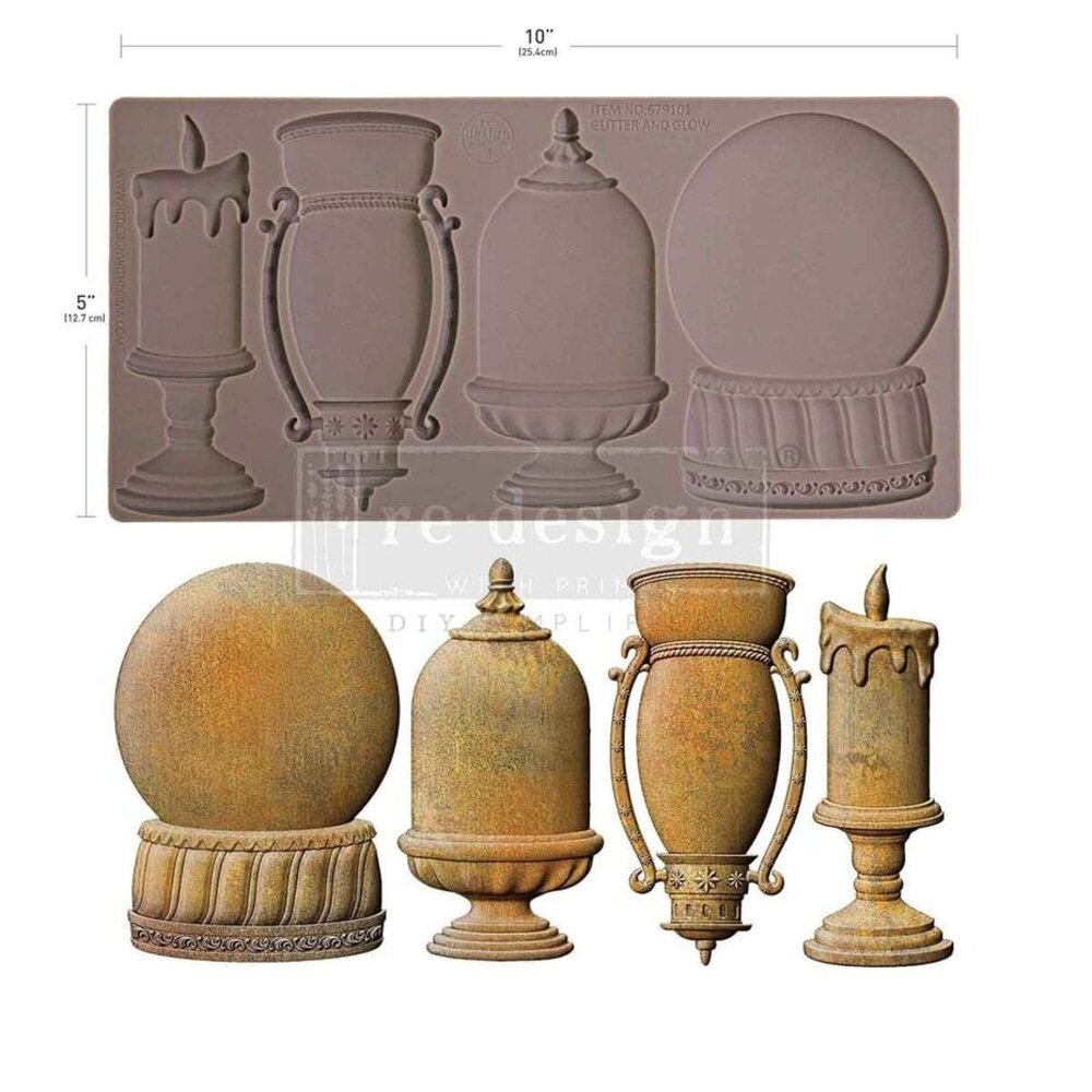 Re-Design Glitter And Glow 5x10 Inch Decor Moulds (679101)
