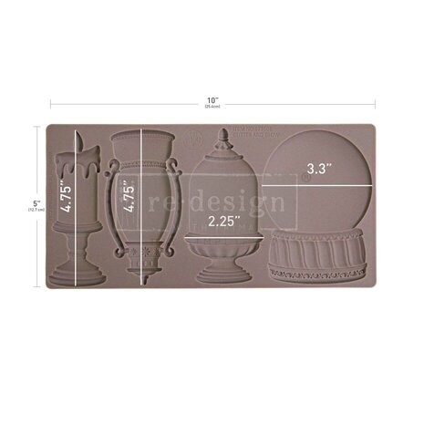 Re-Design Glitter And Glow 5x10 Inch Decor Moulds (679101)