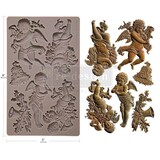 Re-Design Angelic Floral Noel 5x8 Inch Decor Moulds (677336)
