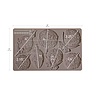 Re-Design Shimmering Holiday Ornaments 5x8 Inch Decor Moulds (677664) Re-Design Shimmering Holiday Ornaments 5x8 Inch Decor Moulds (677664)