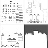 The Crafter's Workshop Cityscape Buildings 5,5x4,25 Inch Layered Stencil (TCW6016) (OUTLET) The Crafter's Workshop Cityscape Buildings 5,5x4,25 Inch Layered Stencil (TCW6016) (OUTLET)