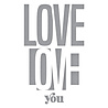 Spellbinders Be Bold Color Block Love You Etched Dies (S5-488) (OUTLET) Spellbinders Be Bold Color Block Love You Etched Dies (S5-488) (OUTLET)