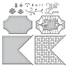 Spellbinders With Love Regalia Card Builder Etched Dies (S5-492) (OUTLET) Spellbinders With Love Regalia Card Builder Etched Dies (S5-492) (OUTLET)