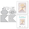 Spellbinders With Love Regalia Card Builder Etched Dies (S5-492) (OUTLET) Spellbinders With Love Regalia Card Builder Etched Dies (S5-492) (OUTLET)