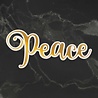 Couture Creations Peace Cut, Foil and Emboss Die (CO726939) (OUTLET) Couture Creations Peace Cut, Foil and Emboss Die (CO726939) (OUTLET)