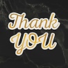 Couture Creations Thank You Sentiment Mini Cut, Foil and Emboss Die (CO726729) (OUTLET) Couture Creations Thank You Sentiment Mini Cut, Foil and Emboss Die (CO726729) (OUTLET)