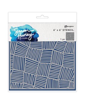 Simon Hurley Create Intertwined 6x6 Inch Masking Stencils (HUS91714) Simon Hurley Create Intertwined 6x6 Inch Masking Stencils (HUS91714)