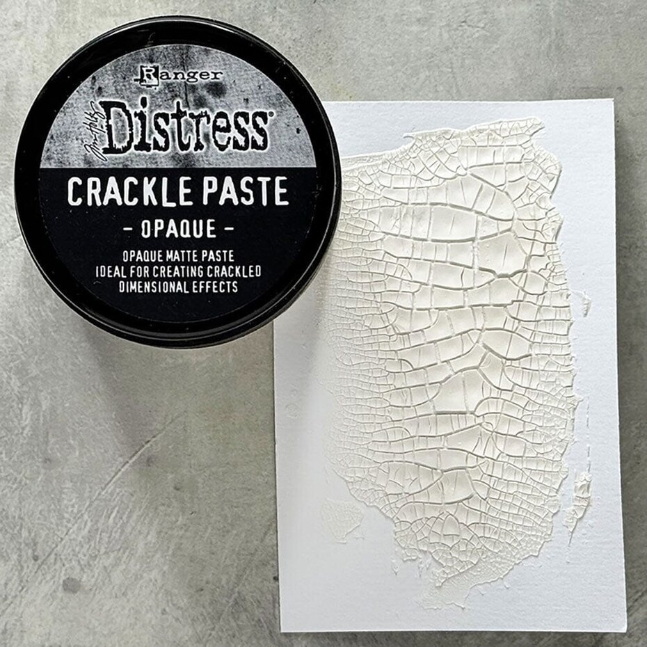 Ranger Tim Holtz Distress Crackle Paste Opaque (TDA71303) - Paperpads.nl