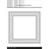 Simple and Basic Card Base Square with Inlay Metal Dies (SBD105)