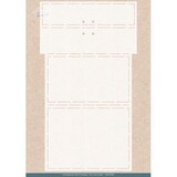 Card Deco Folding Card Stencil Golden Present (CDEST082)