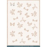 Card Deco Mixed Media Stencil Golden Bows (CDEST083)