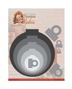 Berrie's Beauties Timeless Christmas Dies Timeless Nesting Bauble (BBD10059) Berrie's Beauties Timeless Christmas Dies Timeless Nesting Bauble (BBD10059)