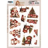 Berrie's Beauties Timeless Christmas 3D Push Out Timeless Tree (SB11047)