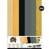 Berrie's Beauties Golden Whisper A4 Linen Cardstock Pack (BB-A4-10019)