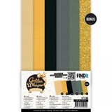 Berrie's Beauties Golden Whisper 4K Linen Cardstock Pack (BB-4K-10019)