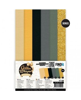 Berrie's Beauties Golden Whisper 4K Linen Cardstock Pack (BB-4K-10019) Berrie's Beauties Golden Whisper 4K Linen Cardstock Pack (BB-4K-10019)