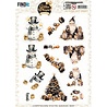 Berrie's Beauties Golden Whisper 3D Push Out Santa (SB10992) Berrie's Beauties Golden Whisper 3D Push Out Santa (SB10992)