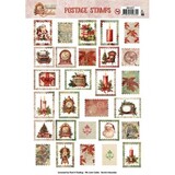 Berrie's Beauties Timeless Christmas Push Out Postage Stamp (SB11077)