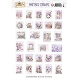 Berrie's Beauties Lovely Lilacs Push Out Postage Stamps (BBCAPO10001)