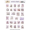 Berrie's Beauties Lovely Lilacs Push Out Postage Stamps (BBCAPO10001) Berrie's Beauties Lovely Lilacs Push Out Postage Stamps (BBCAPO10001)