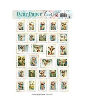 Find It Trading Giraffe Push Out Postage Stamps (DPAJPO10001) Find It Trading Giraffe Push Out Postage Stamps (DPAJPO10001)