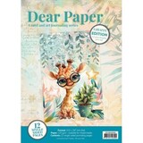 Find It Trading Dear Paper Giraffe Edition Backgrounds (DPAJPOB10001)