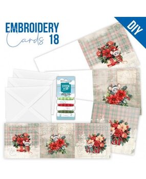Find It Trading Stitch and Do Embroidery Cards Floral Christmas (STDOPP018) Find It Trading Stitch and Do Embroidery Cards Floral Christmas (STDOPP018)