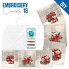 Find It Trading Stitch and Do Embroidery Cards Floral Christmas (STDOPP018) Find It Trading Stitch and Do Embroidery Cards Floral Christmas (STDOPP018)
