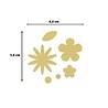 Vaessen Creative Figuurpons Jumbo+ Multiflowers (21434-062) Vaessen Creative Figuurpons Jumbo+ Multiflowers (21434-062)