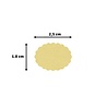 Vaessen Creative Figuurpons Medium Scalloped Ellipse (21435-096) Vaessen Creative Figuurpons Medium Scalloped Ellipse (21435-096)