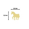 Vaessen Creative Figuurpons Medium Unicorn (21435-100) Vaessen Creative Figuurpons Medium Unicorn (21435-100)