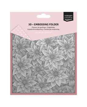 Vaessen Creative Embossing Folder Kerstroos (3625-0109) Vaessen Creative Embossing Folder Kerstroos (3625-0109)