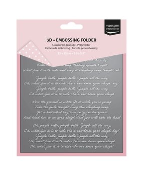 Vaessen Creative Embossing Folder Jingle Bells (3625-0115) Vaessen Creative Embossing Folder Jingle Bells (3625-0115)