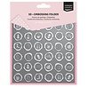 Vaessen Creative Embossing Folder Wax Zegels (3625-0116) Vaessen Creative Embossing Folder Wax Zegels (3625-0116)