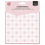 Vaessen Creative Layered Stencils Geruit Patroon (3625-0120)