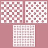 Vaessen Creative Layered Stencils Geruit Patroon (3625-0120) Vaessen Creative Layered Stencils Geruit Patroon (3625-0120)