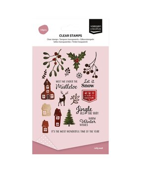 Vaessen Creative Clear Stamps Mistletoe (3625-0122)