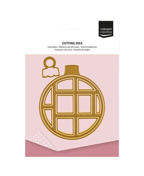 Vaessen Creative Snijmal Kerstbal (3625-0103)